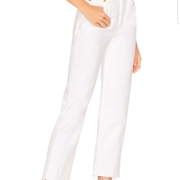 RE/DONE Originals High Rise Stove Pipe. Color white, Size 29 - Picture 6 of 16